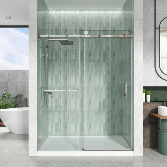 LXS05 Chrome Frameless Shower Door