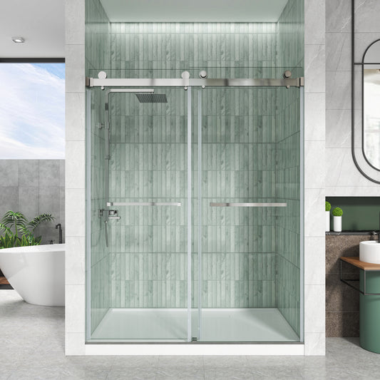 LXD01 Chrome Frameless Shower Door